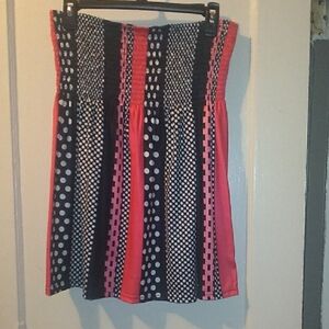 Chic Polka Dot and Stripe Top